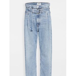 Agolde 90s reworked paperbag jeans size 27